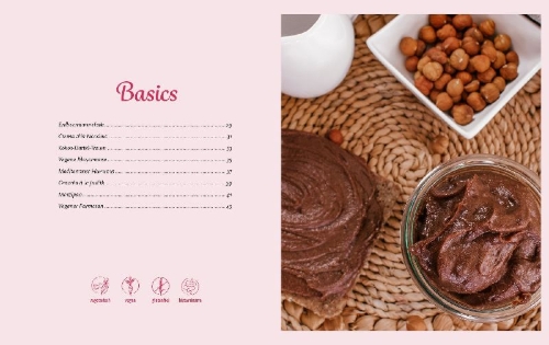 Buchcover und Innenansicht für das Buch: Chronisch Gesund - Meine Rezepte zur anti-entzündlichen Ernährung