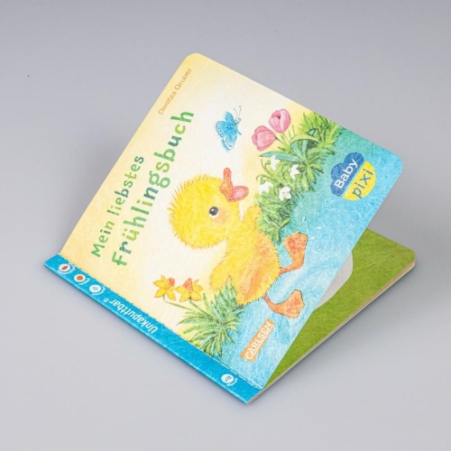 Buchcover und Innenansicht für das Buch: Baby Pixi (unkaputtbar) 147: Mein liebstes Frühlingsbuch