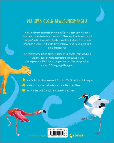 Buchcover und Innenansicht für das Buch: Spring wie ein Känguru!