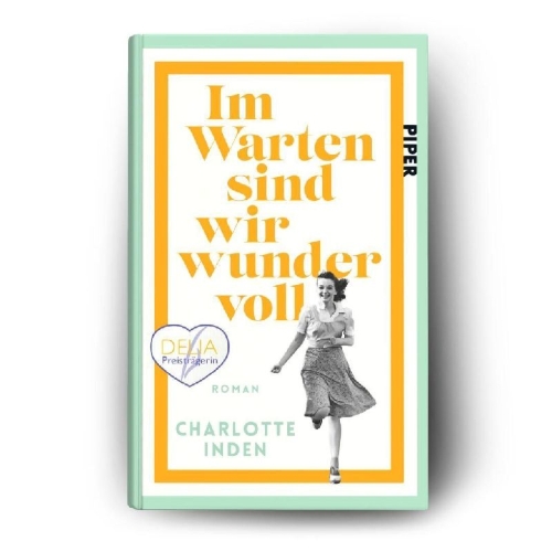 Buchcover und Innenansicht für das Buch: Im Warten sind wir wundervoll