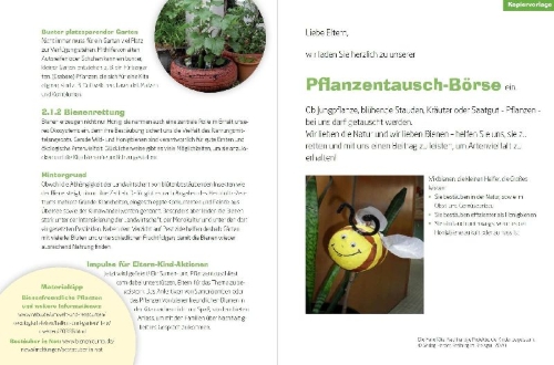 Buchcover und Innenansicht für das Buch: Die faire Kita