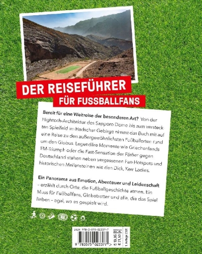 Buchcover und Innenansicht für das Buch: MARCO POLO Guck mal: Verrückte Fußball-Orte