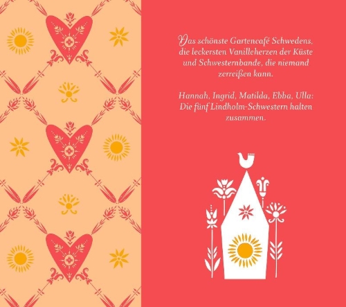 Buchcover und Innenansicht für das Buch: Der süße Himmel der Schwestern Lindholm