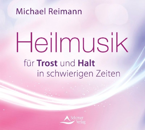 Buchcover und Innenansicht für das Buch: Heilmusik für Trost und Halt in schwierigen Zeiten