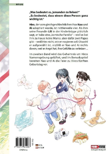 Buchcover und Innenansicht für das Buch: Mein Leben mit Papa und Papa 02
