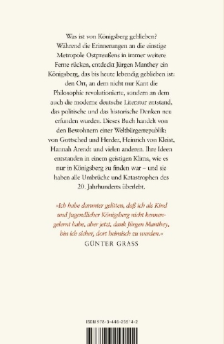 Buchcover und Innenansicht für das Buch: Königsberg