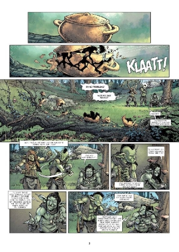 Buchcover und Innenansicht für das Buch: Orcs et Gobelins 29