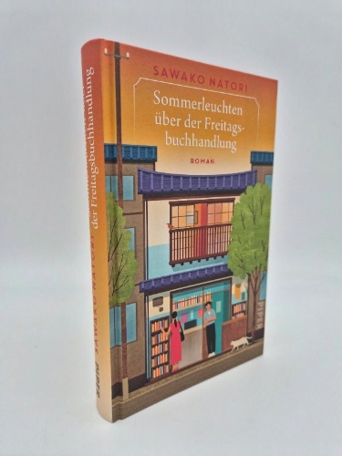 Buchcover und Innenansicht für das Buch: The Friday Bookshop - Summer and Soda
