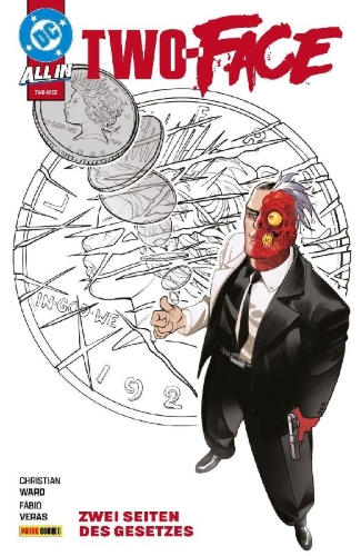 Buchcover und Innenansicht für das Buch: Two-Face #1-#6