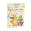 Buchcover und Innenansicht für das Buch: Spekulatius, der Weihnachtsdrache. Spekulatius und Plusminus, der Mathedrache
