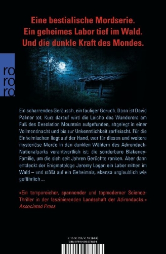 Buchcover und Innenansicht für das Buch: Full Wolf Moon