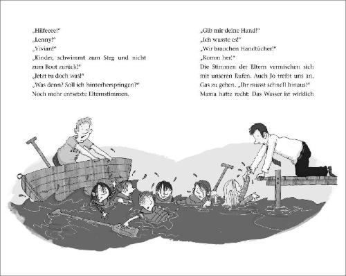 Buchcover und Innenansicht für das Buch: Oh, du heiliger Bimbam
