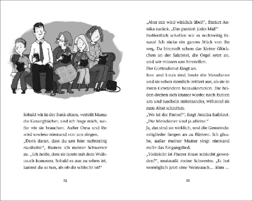 Buchcover und Innenansicht für das Buch: Oh, du heiliger Bimbam
