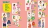 Buchcover und Innenansicht für das Buch: Fashion Fruits - Nähen für Kids! 15 Teile, eine Kollektion: Sag Tschüss zur Fast Fashion!
