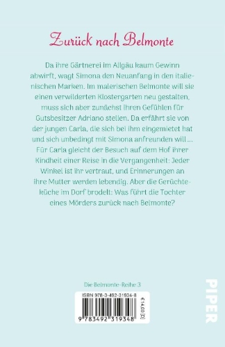 Buchcover und Innenansicht für das Buch: Santo Fiore