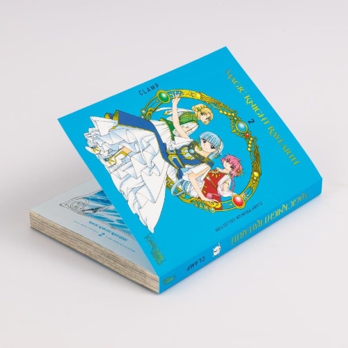 Buchcover und Innenansicht für das Buch: Mahou Kishi Rayearth