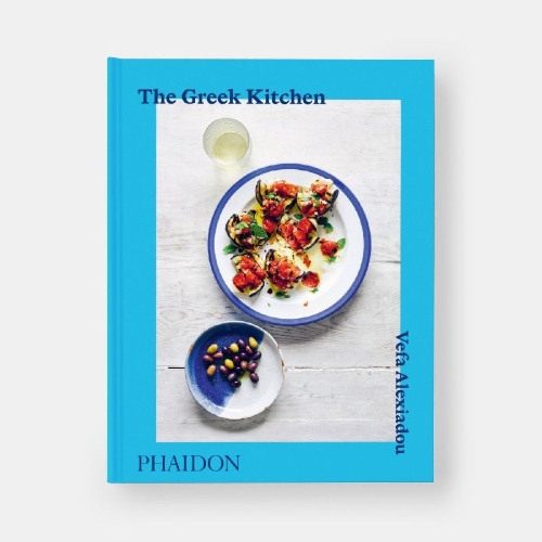 Buchcover und Innenansicht für das Buch: The Greek Kitchen