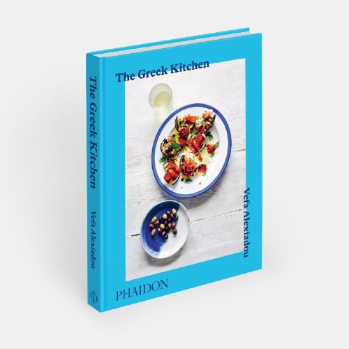 Buchcover und Innenansicht für das Buch: The Greek Kitchen
