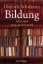 Buchcover und Innenansicht für das Buch: Bildung