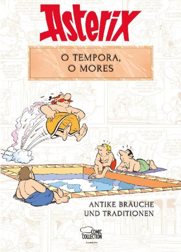 Buchcover und Innenansicht für das Buch: Astérix Les us et coutumes expliqués