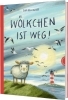 Buchcover und Innenansicht für das Buch: Wölkchen ist weg!