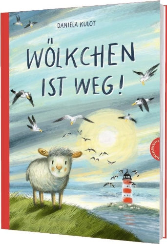 Buchcover und Innenansicht für das Buch: Wölkchen ist weg!
