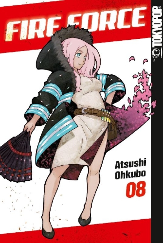 Buchcover und Innenansicht für das Buch: Fire Force 08