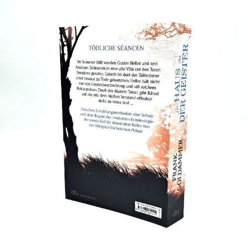 Buchcover und Innenansicht für das Buch: Haus der Geister