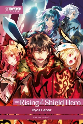 Buchcover und Innenansicht für das Buch: The Rising of the Shield Hero Light Novel 09