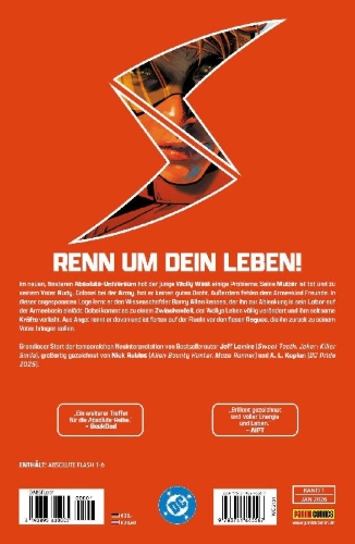 Buchcover und Innenansicht für das Buch: Absolute Flash #1-#6