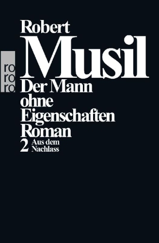 Buchcover und Innenansicht für das Buch: Der Mann ohne Eigenschaften II