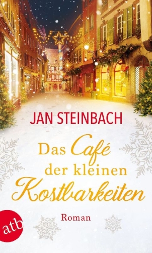 Buchcover und Innenansicht für das Buch: Das Café der kleinen Kostbarkeiten