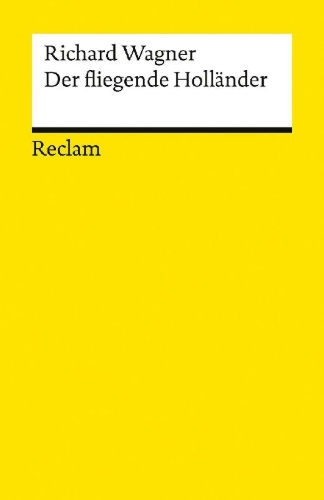 Buchcover und Innenansicht für das Buch: Der fliegende Holländer