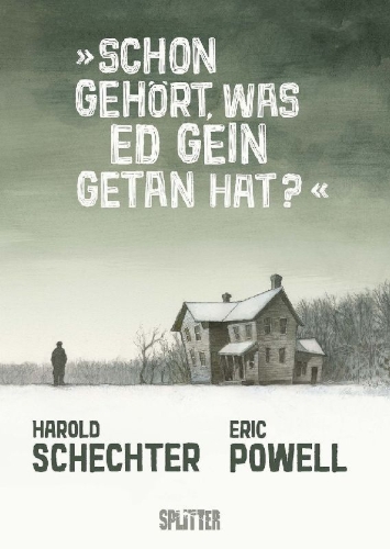 Buchcover und Innenansicht für das Buch: Schon gehört, was Ed Gein getan hat?