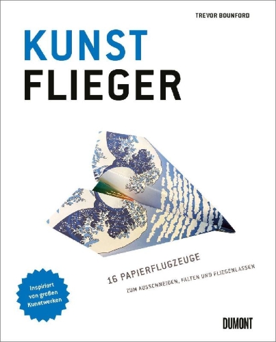 Buchcover und Innenansicht für das Buch: When Artists Get Bored ... They Make Paper Planes