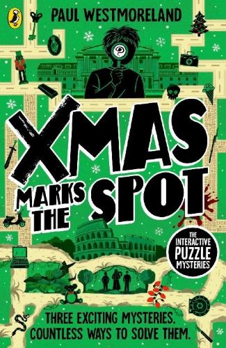 Buchcover und Innenansicht für das Buch: X-Mas Marks the Spot