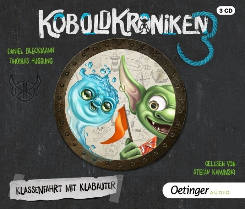 Buchcover und Innenansicht für das Buch: KoboldKroniken 3. Klassenfahrt mit Klabauter