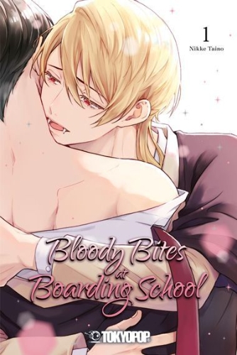 Buchcover und Innenansicht für das Buch: Bloody Bites at Boarding School 01