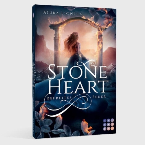 Buchcover und Innenansicht für das Buch: Stoneheart 2: Befreites Feuer
