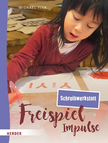 Buchcover und Innenansicht für das Buch: Freispiel-Impulse: Schreibwerkstatt