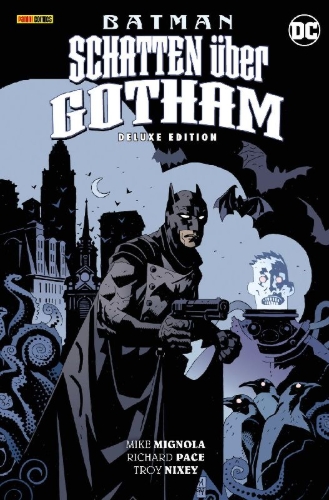 Buchcover und Innenansicht für das Buch: Batman: The Doom that came to Gotham #1-#3