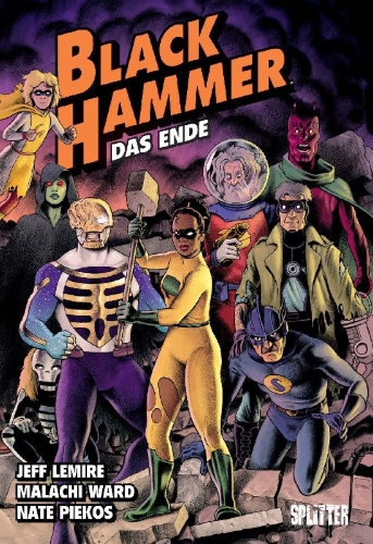 Buchcover und Innenansicht für das Buch: Black Hammer 8