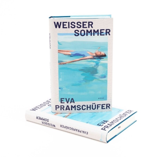 Buchcover und Innenansicht für das Buch: Weißer Sommer