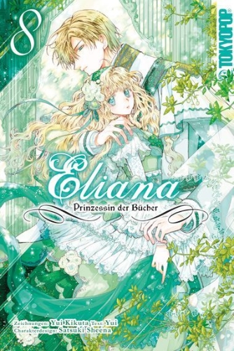 Buchcover und Innenansicht für das Buch: Eliana - Prinzessin der Bücher 08