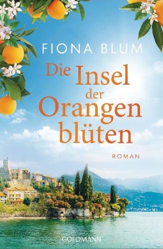 Buchcover und Innenansicht für das Buch: Die Insel der Orangenblüten
