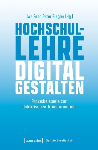 Buchcover und Innenansicht für das Buch: Hochschullehre digital gestalten