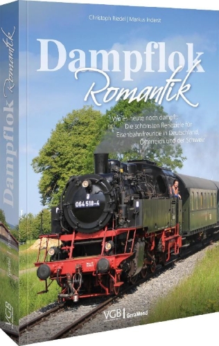 Buchcover und Innenansicht für das Buch: Dampflok-Romantik