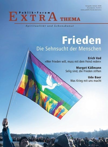 Buchcover und Innenansicht für das Buch: Frieden. Die Sehnsucht der Menschen