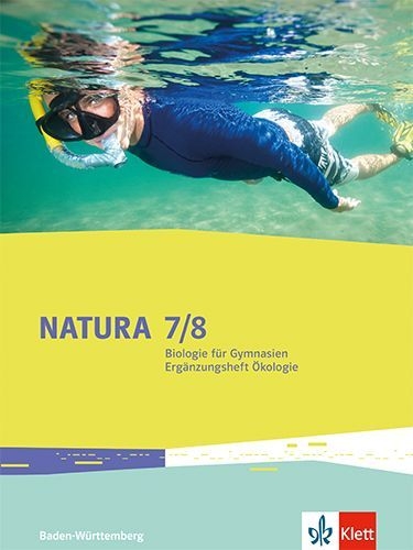 Buchcover und Innenansicht für das Buch: Natura Biologie 7-10. Ergänzungsheft Ökologie Klassen 7-10.  Ausgabe Baden-Württemberg