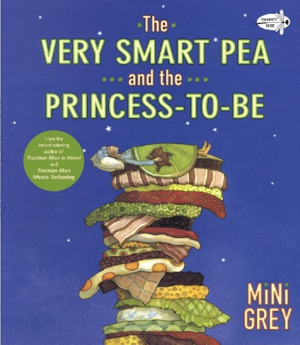 Buchcover und Innenansicht für das Buch: The Very Smart Pea and the Princess-To-Be